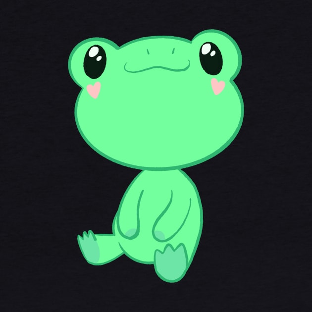 Silly Cute Frog by SaganPie